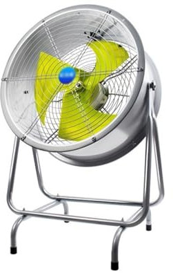 huanglyc-232 Industrial Fan- Commercial Vertical Industrial Fan Construction Site High Wind Warehouse Powerful Floor Fan Post Type Electric Fan Shop Fan(20 inch)