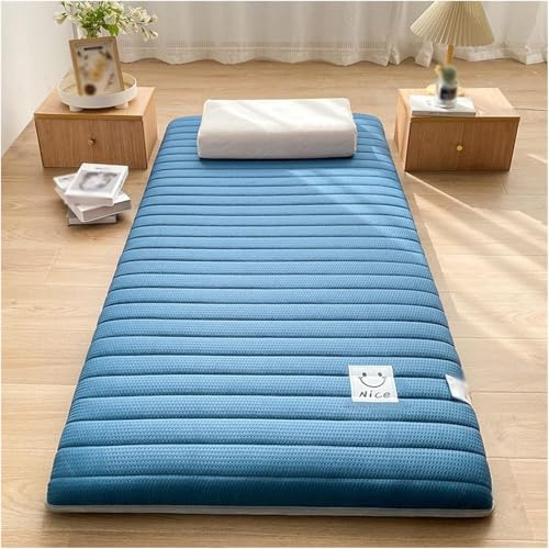 Matelas Futon 1 Place 2 Places D'appoint 1 Personne Portable Pliable Futon 140x190, Tapis Enroulable for lit Tatami for Un Sommeil Confortable(01,90 * 190cm)