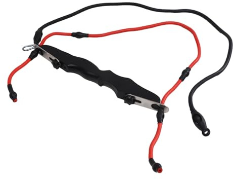 BESTonZON Bogenschießband Aus Naturkautschuk Mit Mehrgangeinstellung Verstellbarer Krafttrainer Für Arm Und Fingerkraft Trainingsgerät Für Anfänger Im Bogensport