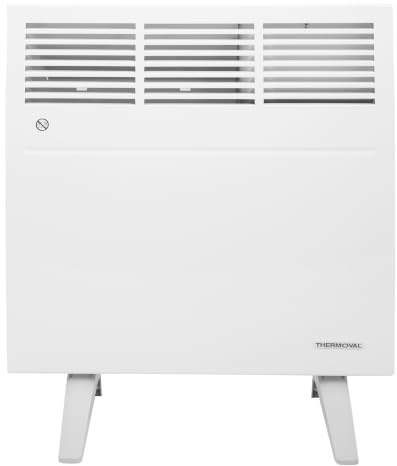 Thermoval Wandkonvektor 500W-1000W 1500W 2000W 2500W Konvektor Heizgerät Heizkörper mit Beinen inkl.Wandhalterung (500W)
