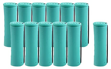 KAIYUEMAOYI Cold Wave Rollers with Included Rubber Bands for Easy Application; Permanent Wave Rollers That Require No Heating And Are Gentle on The Hair, 12Pcs 2.5cm