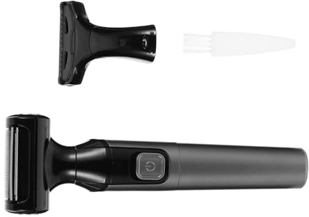 LALADEFIEE Depilatore Elettrico Donna Multifunzione 2 in 1, Rasoio Elettrico per Corpo e Chioma, Compatto senza Fili per Viso, Gambe e Braccia, Depilazione Femminile Portatile e Indolore