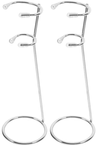 DECORNIJIA Soporte para Batidor de Huevos de Acero Inoxidable 304, Base Organizadora para Espumador de Leche, Soporte de Almacenamiento para Batidora de Mano, 2 Piezas, Uso Doméstico