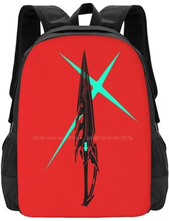 ASDCTYTKO Xenoblade Großer Schulrucksack Laptoptaschen Videospiel Switch Konsole Xenoblade Chronicles Pyra Gamer Gaming Festival Geschenk