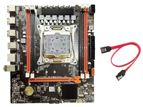 Ounfhtrttk Placa Base X99H DDR3 LGA2011-V3 M.2 NVME SATA3.0 4X Ranura DDR3 Soporta CPU E5-26XX V3 E5-2678 V3 E5-2696 V3 E5-2629 V3.