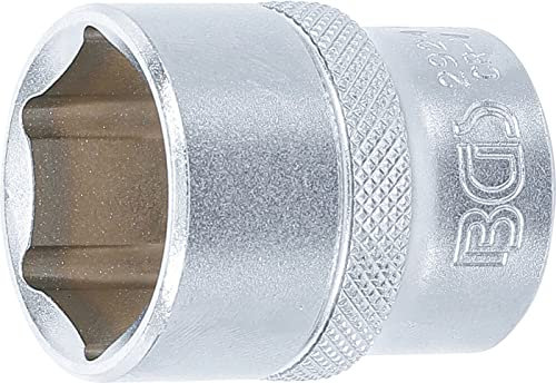 BGS 2924 | Socket, Hexagon | 12.5 mm (1/2) Drive | 24 mm
