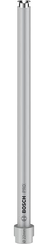 Bosch Professional Diamant-Bohrkrone trocken G 1/2 Best for Universal (Ø 22 mm) | für Kalk- und Sandsteine, Ziegelstein, Ø 22 mm, Professional Zubehör Diamantbohrer
