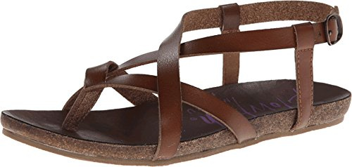 Blowfish Granola Gladiator Sandal, Whiskey, 6 UK