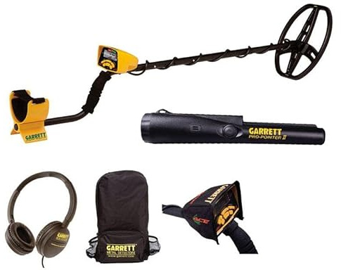 PACK : Détecteur de métaux Garrett EURO ACE + ProPointer II + protège disque