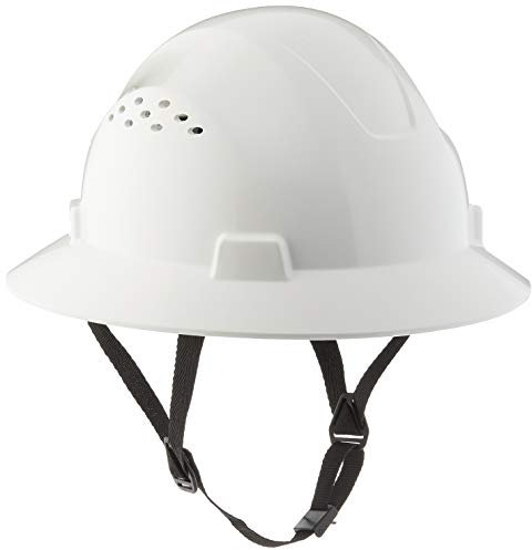 HDPE - Casco de protección de visera completa con suspensión Fas-Trac