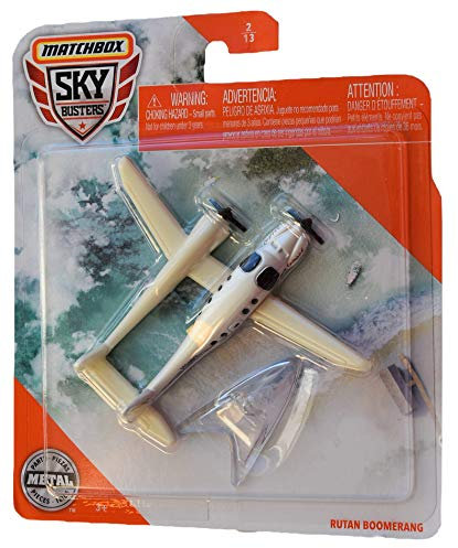Matchbox Sky Busters Rutan Boomerang 2/13, Weiß