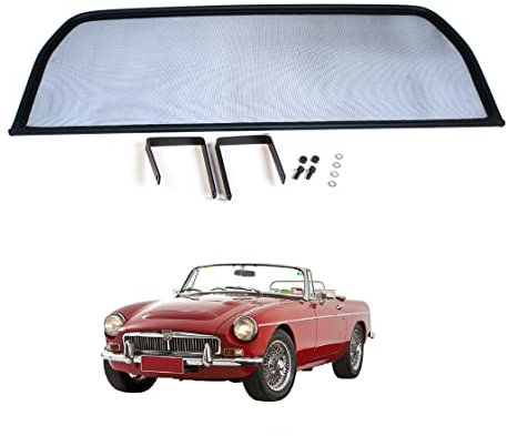Deflector de Viento para MG MGB | 1962-1980 | Deflector de Viento | Deflector de Aire | Parabrisas para descapotable