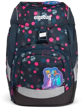 ergobag Unisex Kinder Prime Schulrucksack Single, Winterwonbearland (mehrfarbig), Einheitsgröße