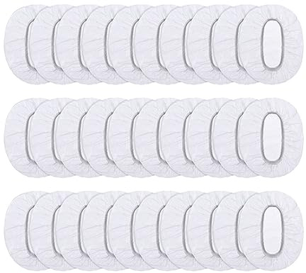 Clear Ear Protectors Waterproof Ear Covers,ear covers for shower 100pcs | Disposable Plastic Waterproof Ear Protector for Shower,Bathing,Spa,Hotel,Hair Salon,Home,Hair Dye