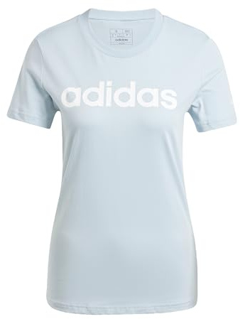 adidas Damen Essentials Slim Logo Tee Kurzärmeliges T-Shirt (1er Pack)