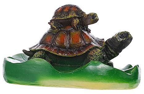 Schwimmende Kunstharz Teichdekoration Schildkröten aus Gartenbecken