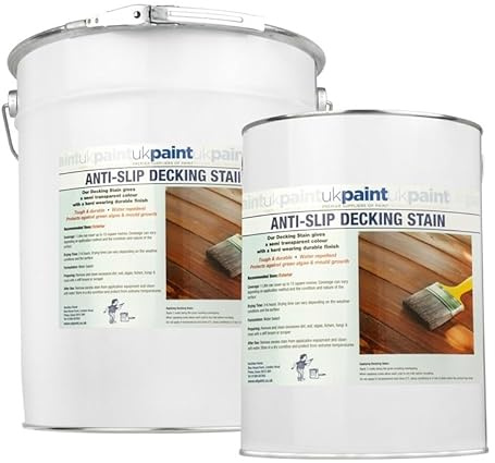 20 litres - Acrylic Anti-Slip Decking Stain - Black