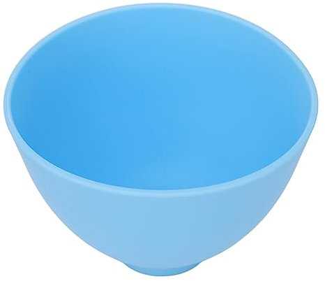 ZJchao 15 Cm Große Silikon-Rührschüssel, Multifunktional und Tragbar, Hitzebeständig für Gipsmalerei, Lebensmittelmischen, mit Aufbewahrungsmöglichkeit (BLUE)