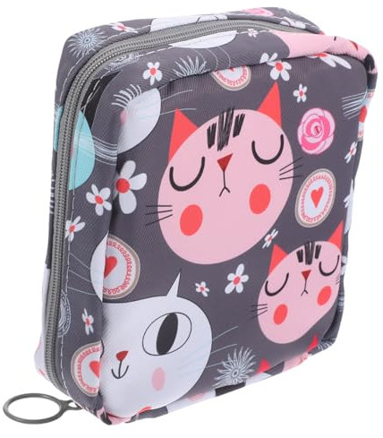 SOLUSTRE 5stücke Outdoor Aufbewahrungstasche Für Damen Multifunktionale Hygiene Und Kosmetiktasche Für Perioden Für Reisen Mit Großem Stauraum Für Damenbinden Und Kleine Gegenstände