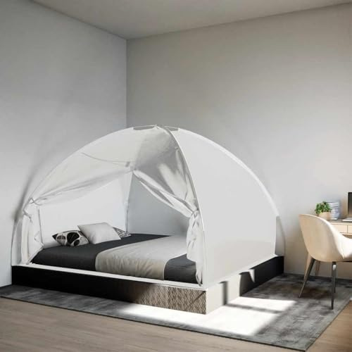 vidaXL Moustiquaire mongole avec Portes 220 Maille Blanc 200x180x135cm