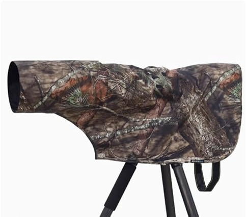 ROLANPRO Copertura antipioggia impermeabile per teleobiettivo, lunghezza 90 cm, per obiettivo Sigma 300-600,400 mm f/2.8, 500 mm f/4, 600 mm f/4, 800 mm f/5.6, impermeabile #23 Jungle