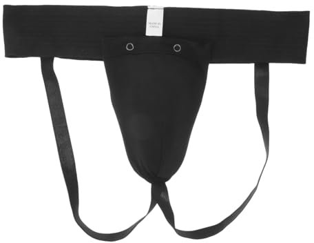 Homoyoyo Elastischer Hüftgurt Mit Tiefschutz Für Männer Verschleißfester Schrittschutz Tragbarer Schutz Für Taekwondo Boxen Karate Und Vollkontaktkampf