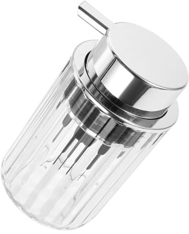 SOIMISS Flacone Schiumogeno Per Detergente 300ml Erogatore Pompa Per Schiuma Trasparente Dispenser Portatile Per Shampoo e Lozioni Accessorio Per Routine Della