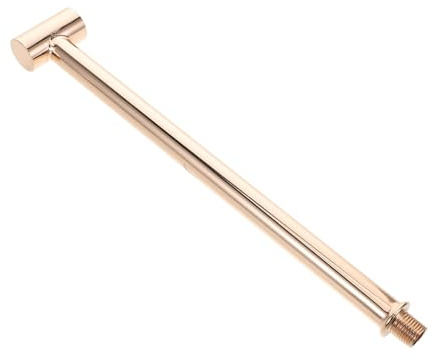 M10 Threaded Iron Lamp Stem Pipe for Home and Office Use
