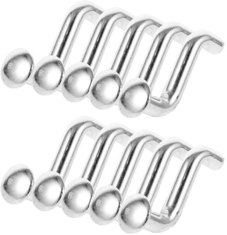 SHINEOFI Sicherheitsbolzen mit Einfacher Montage für Palettenregale aus Metall 50 Stück und Erhöhter 7mm Durchmesser Geeignet für Lager und Regalsysteme