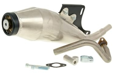 TECNIGAS Auspuff GP4 kompatibel mit KYMCO Agility 50 4T KG10SA, REX RS450