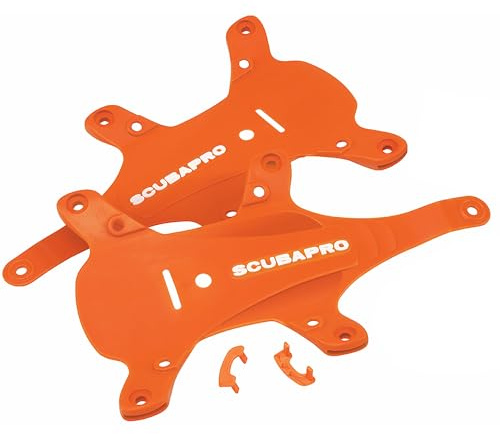 Scubapro Color Hydrosorange - Kit di erogatore per immersioni in acqua fredda, unisex, per adulti, arancione, One Size