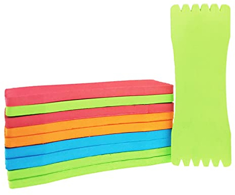 Lot de 10 planchettes d’enroulement de ligne de pêche en éponge en mousse – Taille L (17 cm)