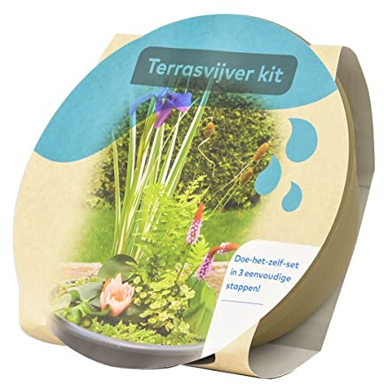 Moerings (Terrasvijver Kit) Patio Pond Set - Brown