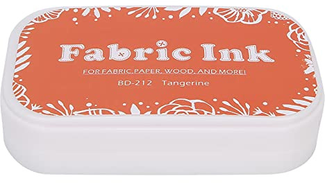Stempelkissen Waschbar, wiederverwendbares Tintenkissen für Scrapbooking, Stempelkissen für Papier Holz und Stoff, ideal für Bastler, Künstler und Enthusiasten
