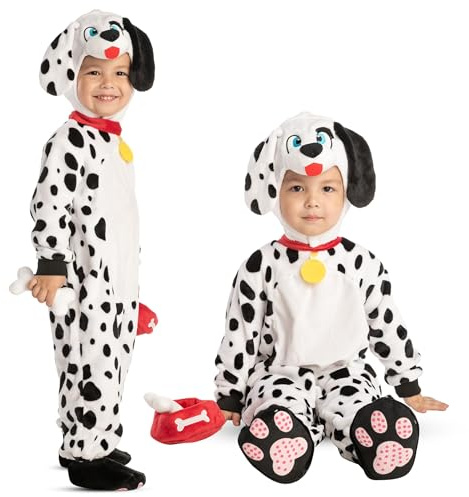 Spooktacular Creations Halloween bus eller godis party dalmatinervalpkostym, småbarn (3–4 yrs)
