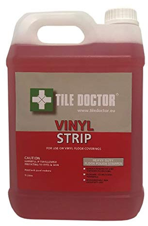 Tile Doctor Vinyl Strip 5 Litres - Heavy Duty Floor Polish Stripper