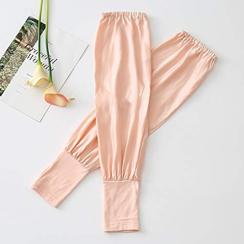 Sonnenschutzhandschuhe 1pair Sunscreen Hülsen-beiläufige Ice Silk Handschuhe Loose Fit for Männer und Frauen Fahrrad-Reise im Freien (Color : Pink)