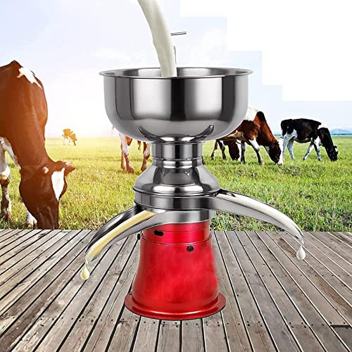 TEHONGMAI Séparateur centrifuge de crème de Lait électrique, centrifugeuse de Cuisine de séparateur de crème 110 V/220 V, transformant Le Lait cru ou Entier en crème et Lait écrémé