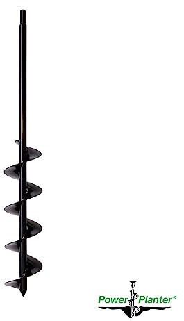 Power Planter Bulb Auger & Bedding Plant Tool - 3x30 Garden Auger Drill Bit with 1/2 Non-Slip Hex Drive, Hand-Welded Planting Auger Gardening Drill, Earth Auger Digging Tools, Up to 30 Deep