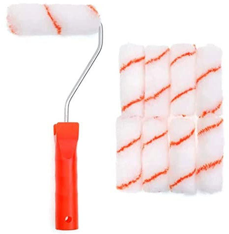 Farbroller Paint Rolling Kit Foam Paints Roller DIY Rollers Professionelle Malerpinsel Eckpinsel Hausinnenwerkzeuge bequem