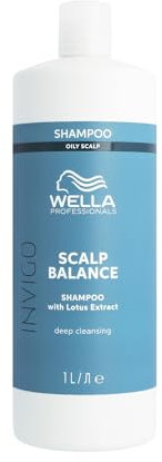 Wella Professionals INVIGO BALANCE PURE Champú Purificante para Cuero cabelludo sensible,1L