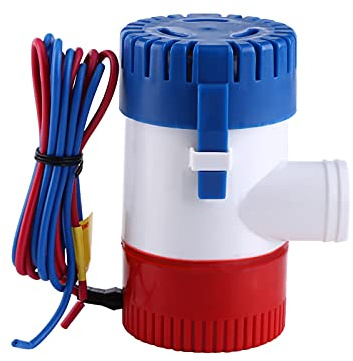 Pompa di sentina 12 V 1100 GPH, pompa elettrica sommersa per barca, yacht marino, pompa dell'acqua per piscine, stagni, giardino, campeggio