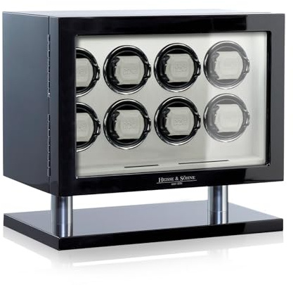 Heisse & Söhne Uhrenbeweger Collector 8 Prime - Schwarz