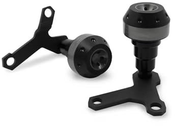 CMGGMKEZDP Motorrad-Schieberegler Für Y&amaha XJ6 XJ6N Für Diversion XJ-6 (alle Baujahre) Motorrad-Rahmenschutz Sturzpads Verkleidungsschutz Crashpads Motorrad-Crash-Protector(Titan)