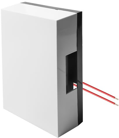 Campanello per porta di casa, 220 V, campanello meccanico, 80-95 DB, 15 x 9,7 x 4,6 cm, doppio suono, campanello manuale, per hotel, appartamenti, uffici, casa