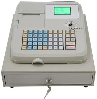 Registrierkasse. Elektronisches Register Mit 48 Tasten Und Schubladenbox SmartRegister Computer Digitales Register Mit LED-Anzei .POS-Maschine