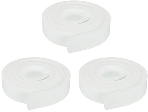 PATIKIL PATIKIL Cinta De Junta De Expansión De 2 Metros 40MM Cinta 3 Piezas|Aislante Autoadhesiva Cintas Para Bordes De Calefacción Por Suelo Radiante Aislamiento Perimetral Para Evitar