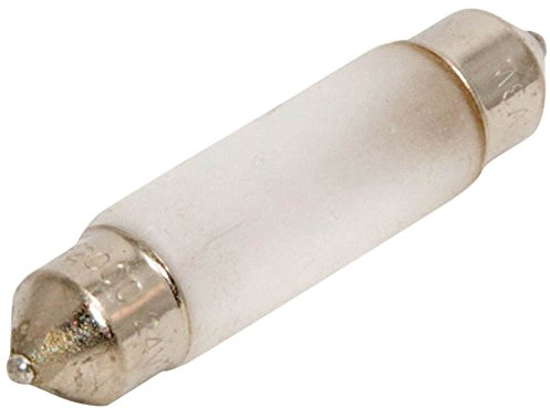 Bulbrite 715634 - 3 Watt Xenon Festoon Light Bulb, 24 Volt, T3-1/4, Frosted