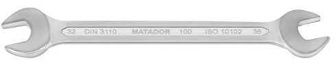 Matador Doppelmaulschlüssel, 32 x 36 mm, 0100 3236