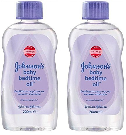 Johnson's Baby Bedtime Oil with Natural Calm Aromas 2 x 200ml